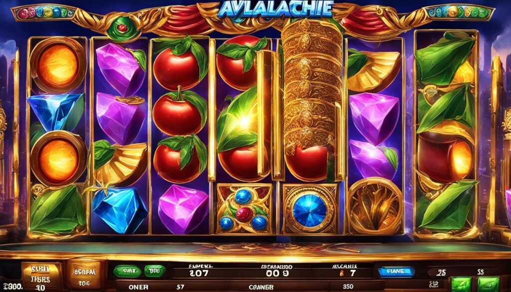 Slot dengan Fitur Avalanche (Goncangan)